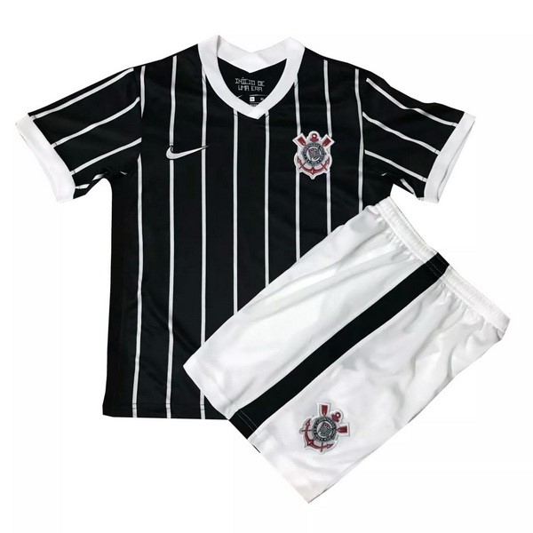 Maglia Corinthians Paulista Away Bambino 20/21 Nero